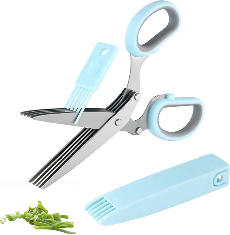 5-Blade Herb Scissors | مقص الأعشاب بخمس شفرات