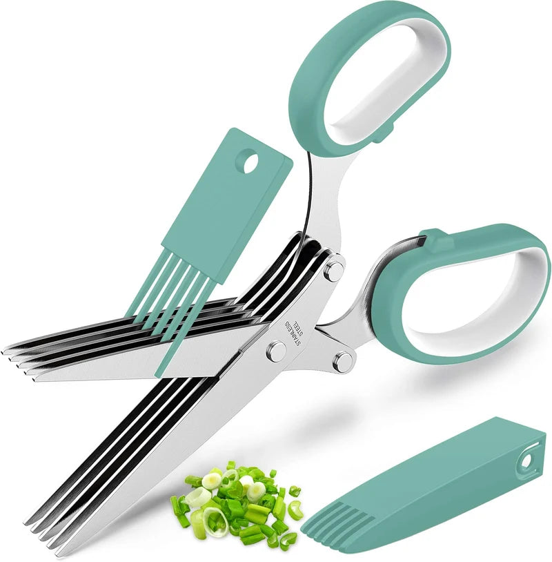 5-Blade Herb Scissors | مقص الأعشاب بخمس شفرات