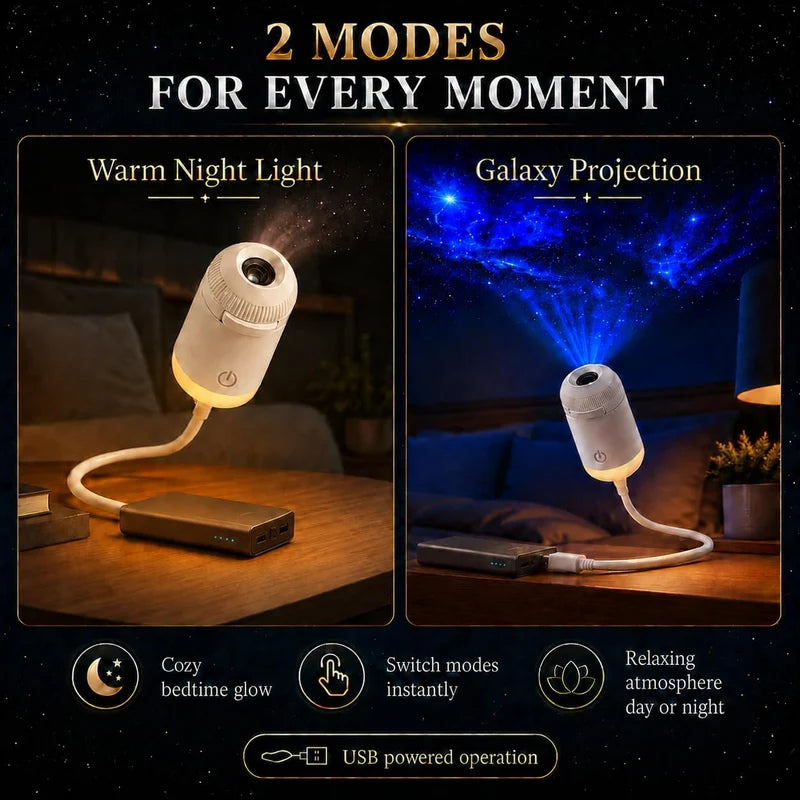 Mini Starry Sky Projector | جهاز إسقاط السماء المرصعة بالنجوم