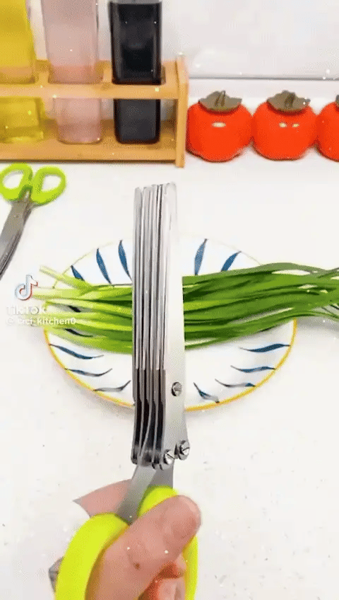 5-Blade Herb Scissors | مقص الأعشاب بخمس شفرات