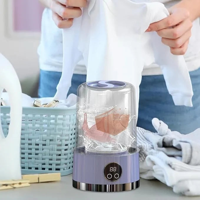 Mini Portable Washing Machine | غسالة ملابس صغيرة محمولة
